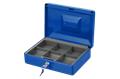 Cash box, 250x180X90 mm, VICTORIA FACILITY, blue